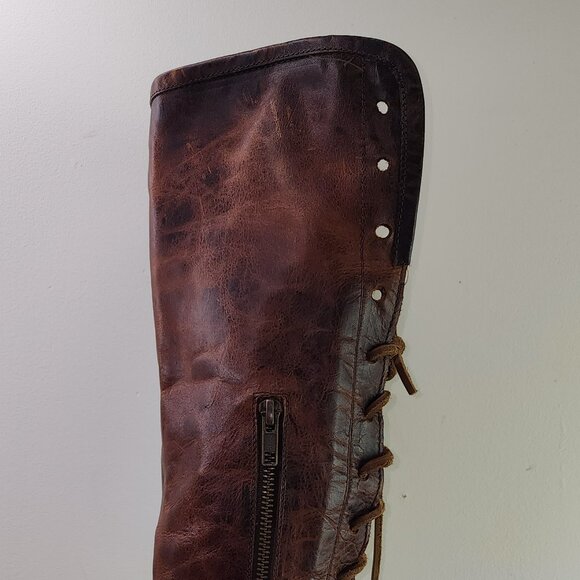 Freebird Steven Coal Brown Leather Tall High Boots (8 US) - Picture 10 of 13